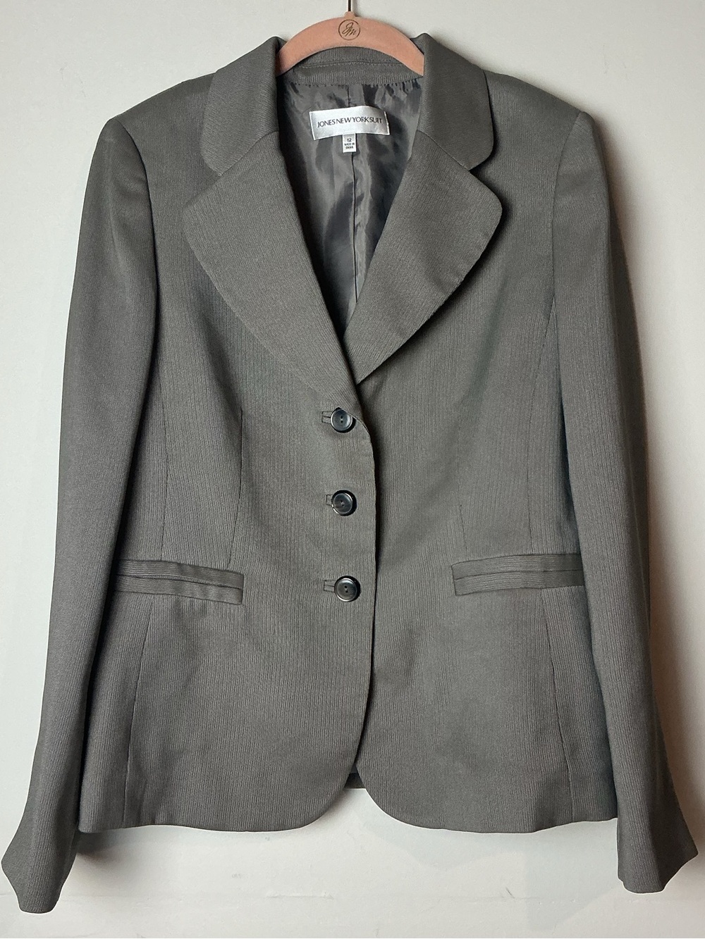Jones New York Women’s Gray Blazer Size 12